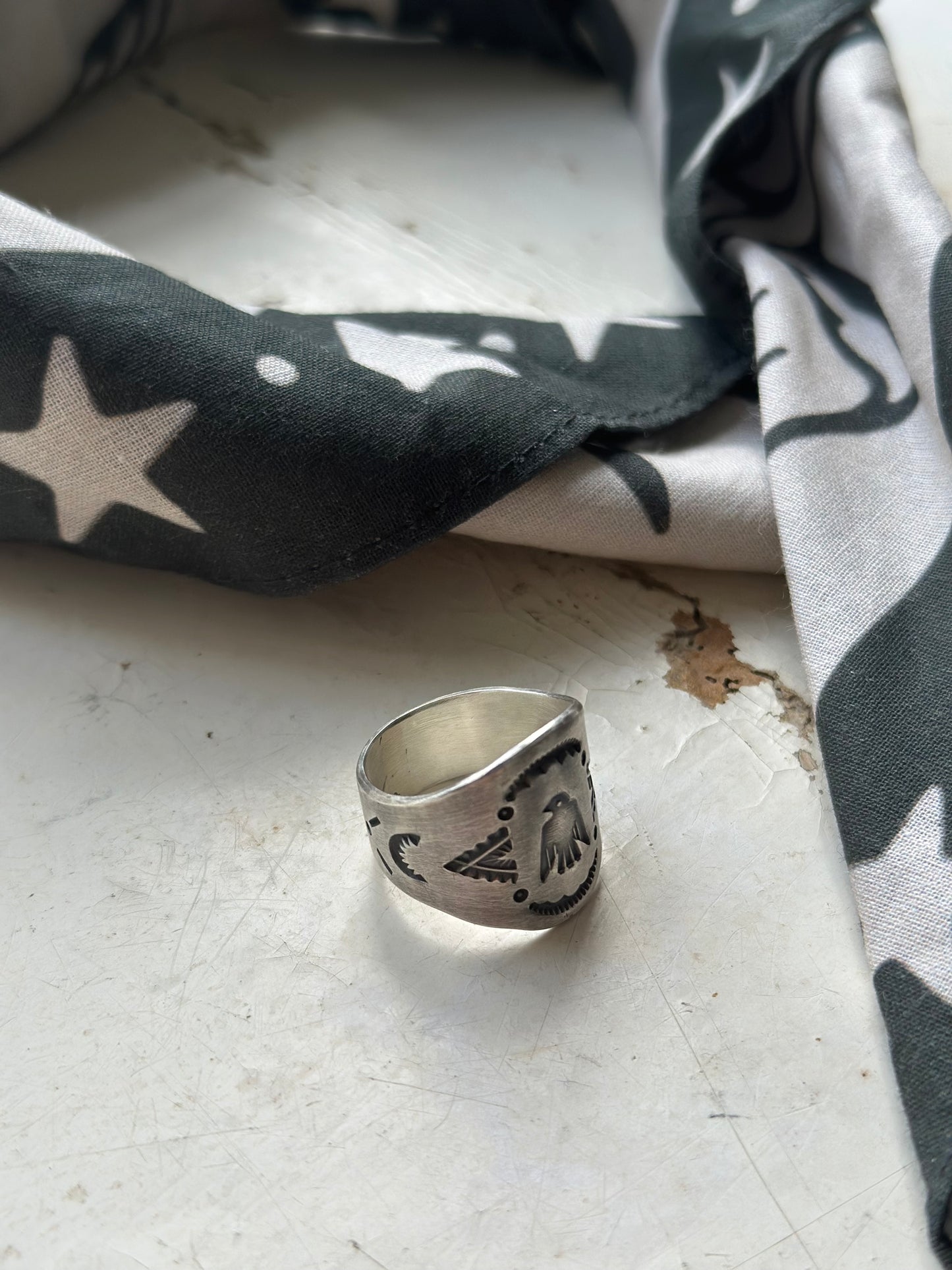 Porte foulard “Eagle”