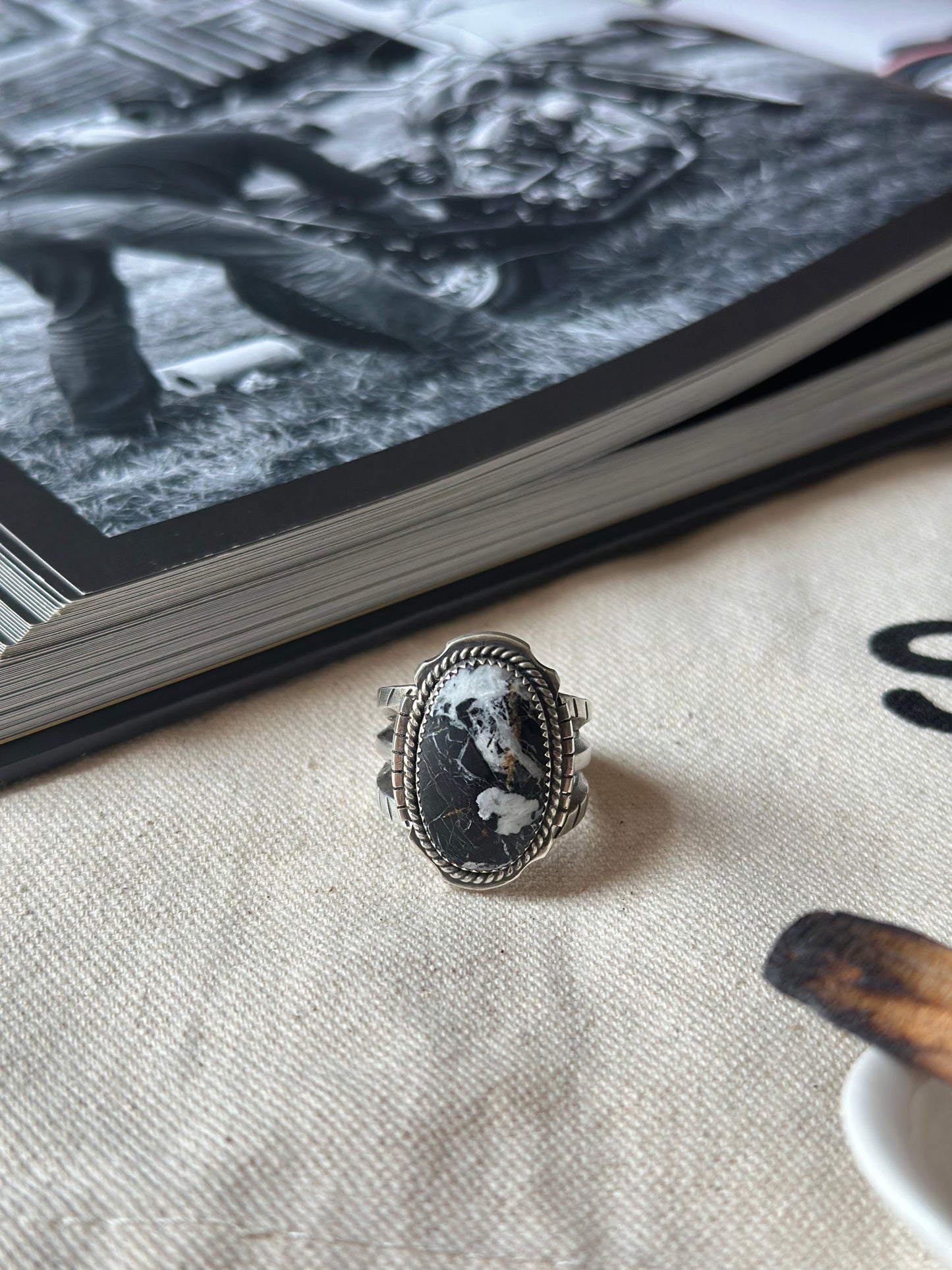 Bague “White Buffalo ” (T61)