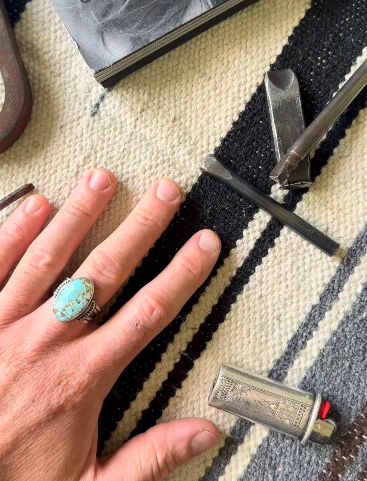 Bague “Natural Lone Mountain”