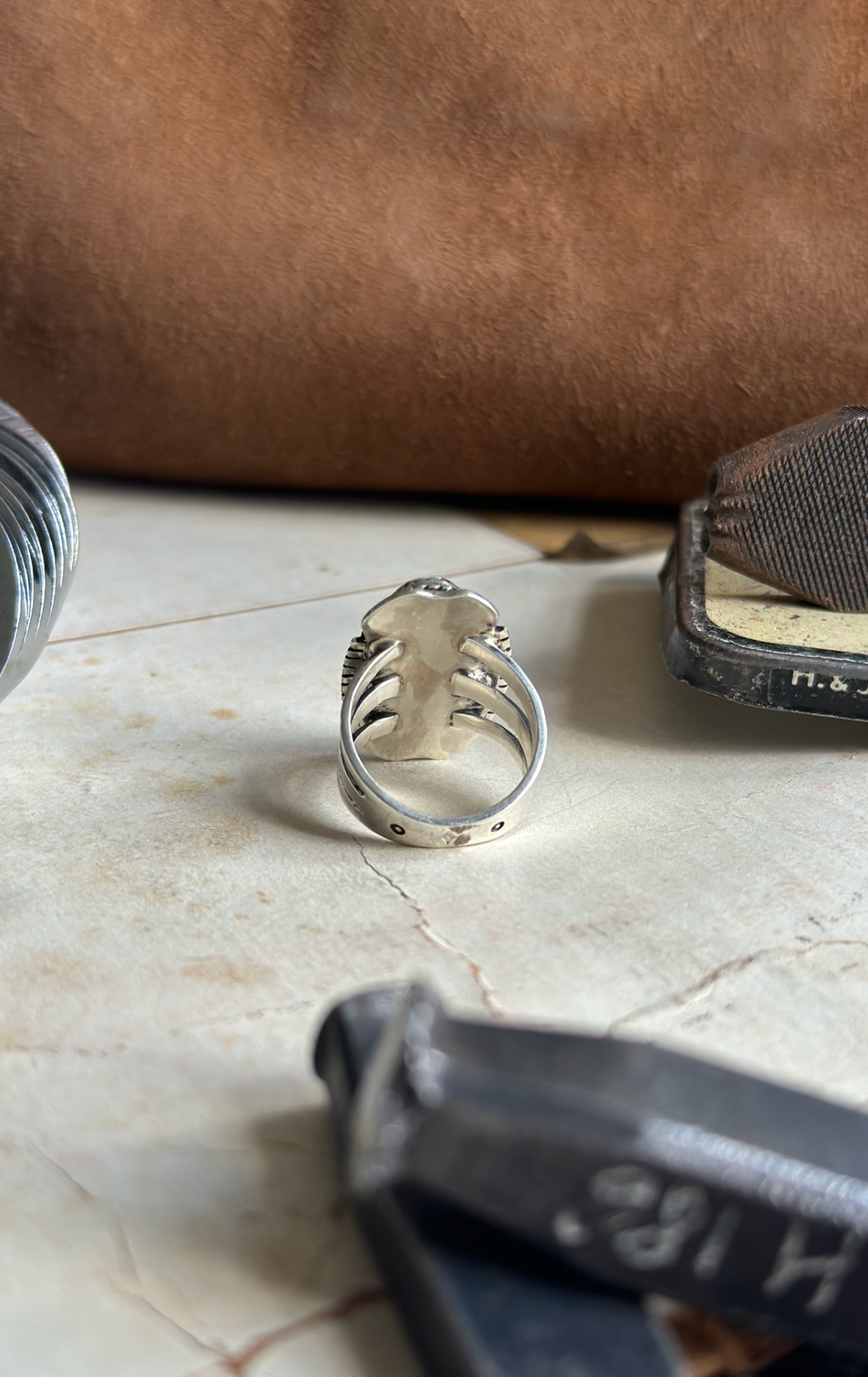 Bague “White Buffalo” (T50)