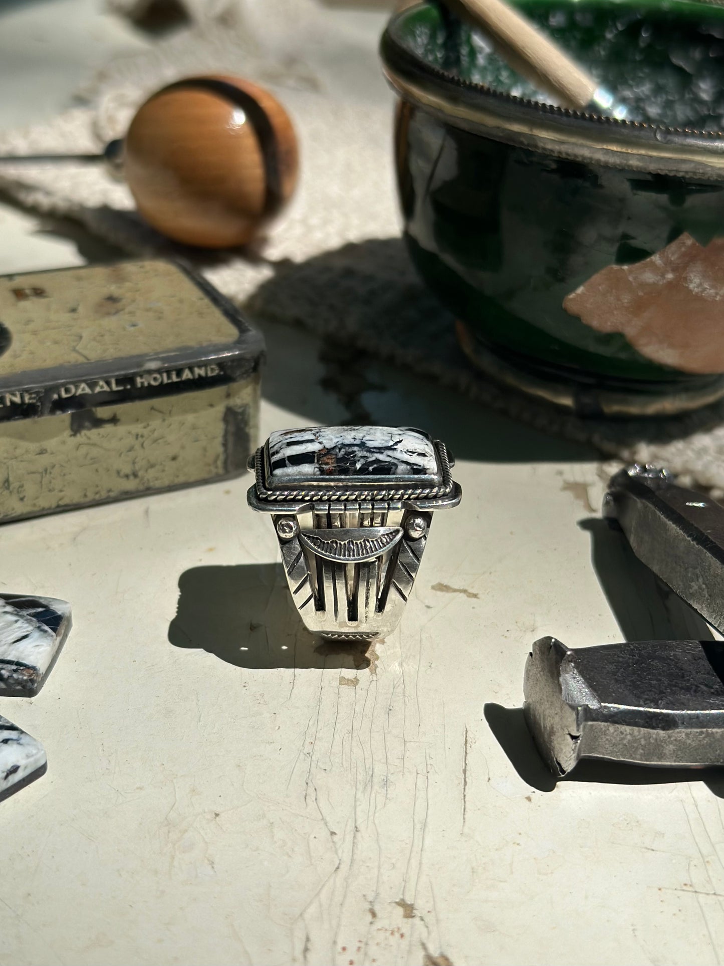 Bague “White Buffalo” (T63)