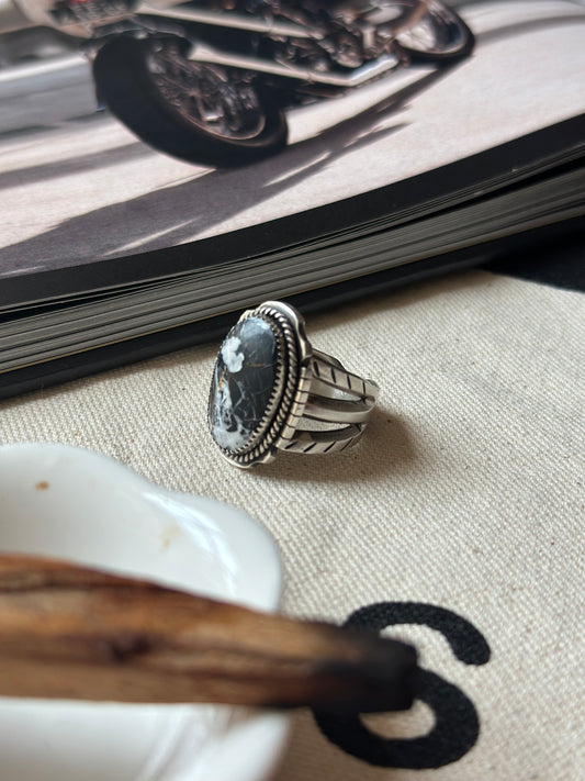 Bague “White Buffalo ” (T61)