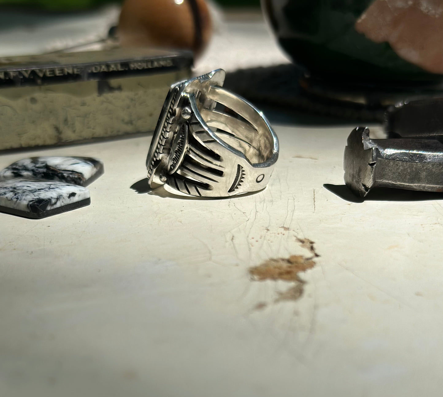 Bague “White Buffalo” (T63)