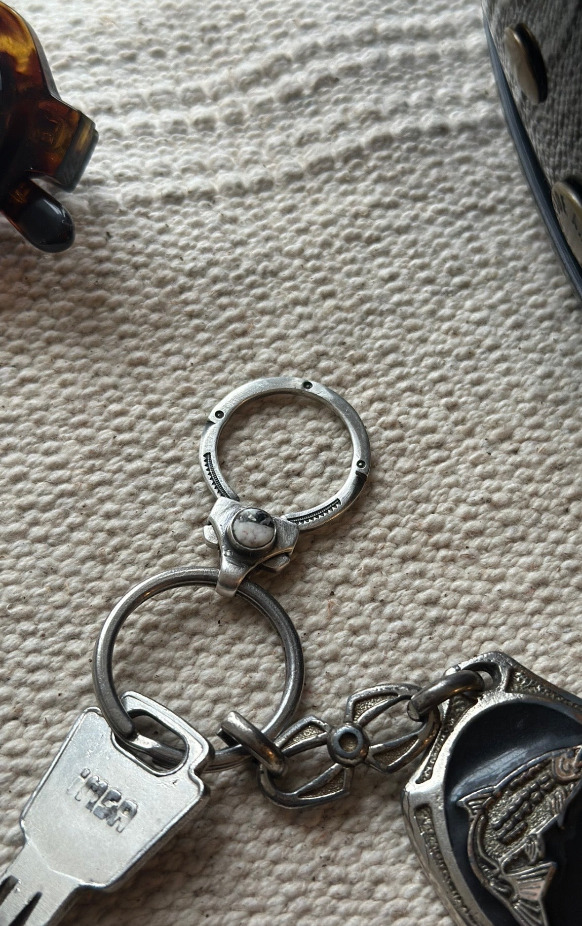 Porte-clés   “white Buffalo”