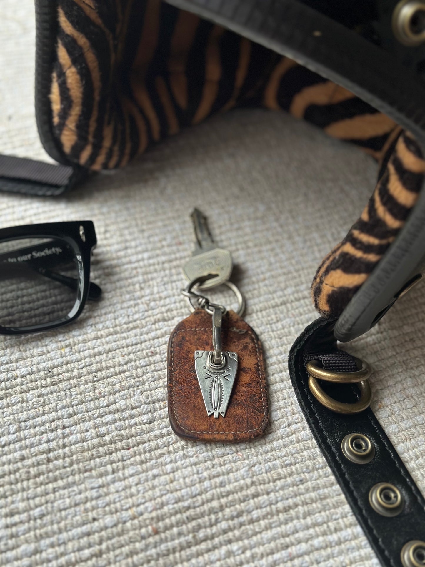 Porte clé “fer à cheval”